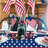 Glavin Patriotic Dining Linens