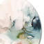 «Green and Cream Essence Of Modernity IV», art mural rond en marbre abstrait-88628265