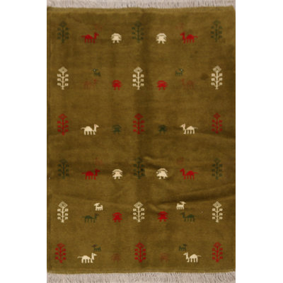 Tapis tribal animaux 4 x 5