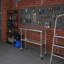 18 po X 48 po Table en acier inoxydable avec roulettes