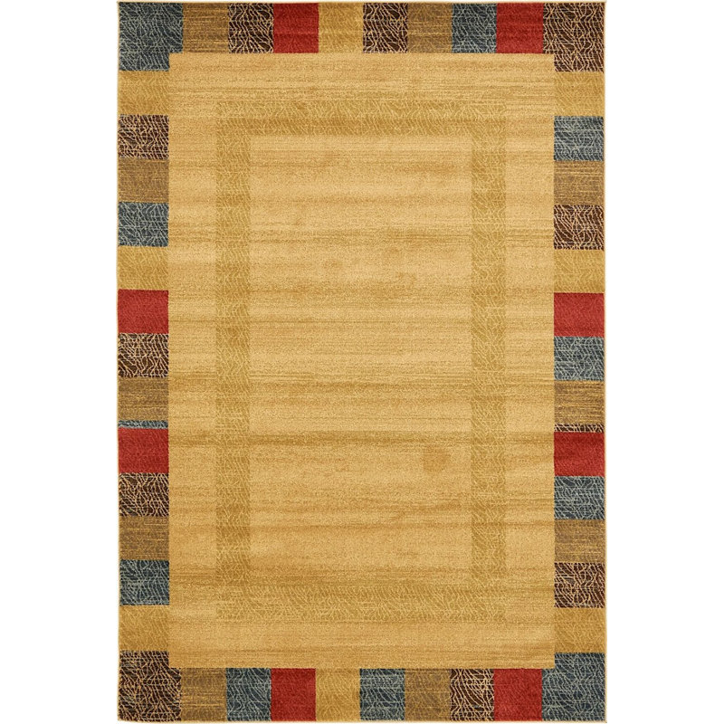 Lela Abstract Indoor Rug, Rectangle 6' x 9'