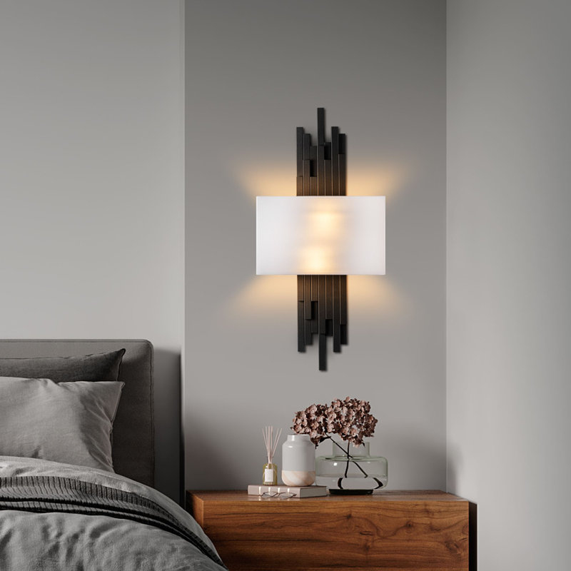 Lampe murale, Noir