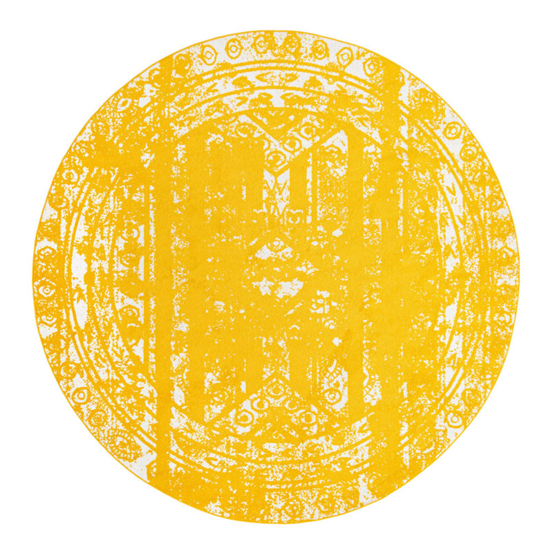 Gurule Indoor Rug, Round 9'10"