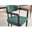 Ensemble de 2 chaises de salle à manger modernes, rembourrées Boucle