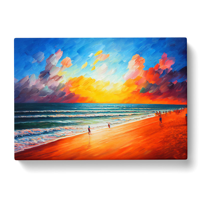XXX-H1022-WF-1317X Beautiful Beach Vol.1 - Wrapped Canvas Print, 35cm H x 50cm W x 3cm D