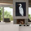  «Calm Great Egret 1» par Annie Warren, art mural sur toile, 40 po x 54 po-53256828