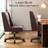 Mellins Swivel Chenille Upholstered Task Chair-886834303