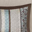Ensemble de couvre-lit réversible 5 pièces en jacquard