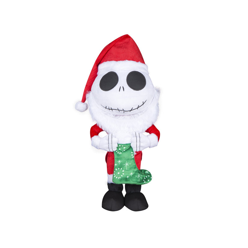 Porte d'entrée en peluche Jack Skellington de 18 po Gemmy Industries The Nightmare Avant Noël