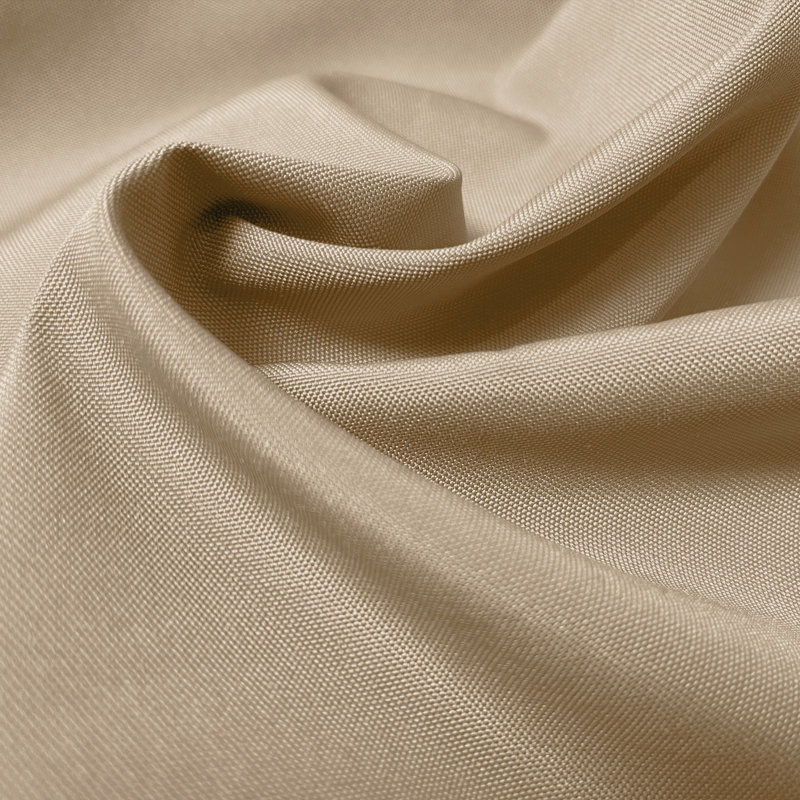Parasol en porte-à-faux carré 12 pi x 12 pi avec base à roulettes Rheann, beige, Beige, L 144 po x P 144 po