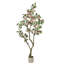 Bougainvillier artificiel de 210 cm en pot pour la décoration intérieure et extérieure