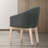 Charming Fabric Accent Chairs And Side Table Set
