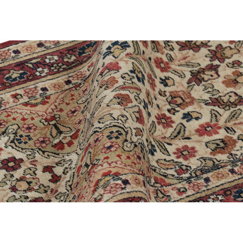 Antique One-of-a-Kind 3'1X18'2 Hand Knotted Area Rug