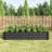 2PCS Black 6×3×1Ft Metal Raised Rectangle Garden Planter Beds-1308816534