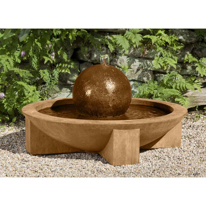 Zen Fountain, Travertine