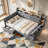 Twin Upholstered Daybed with Storage and USB Charging-511386214-511386208-511386235