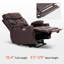 Fauteuil inclinable électrique en similicuir Adavia-370202677