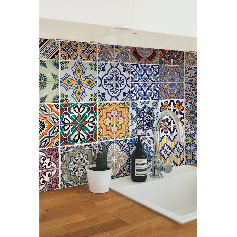 Abstract Non-Wall Damaging Wall Decal