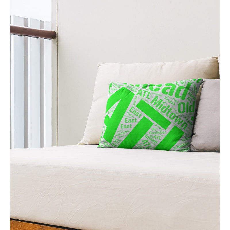 Coussin lombaire intérieur/extérieur atlanta, Non, Vert