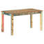 Curry Solid Wood Top Dining Table