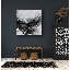 Black & Gray III - Artist Enhanced Canvas Print-1340944621-1287591755