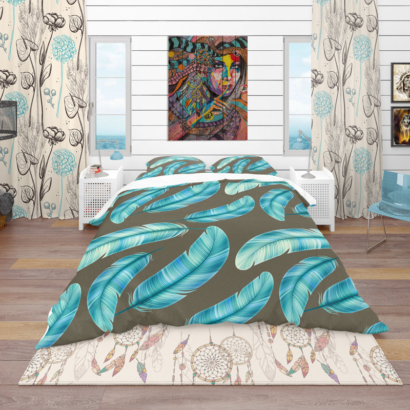 Ensemble de housse de couette sud-ouest, Housse de couette très grand + 2 taies décoratives