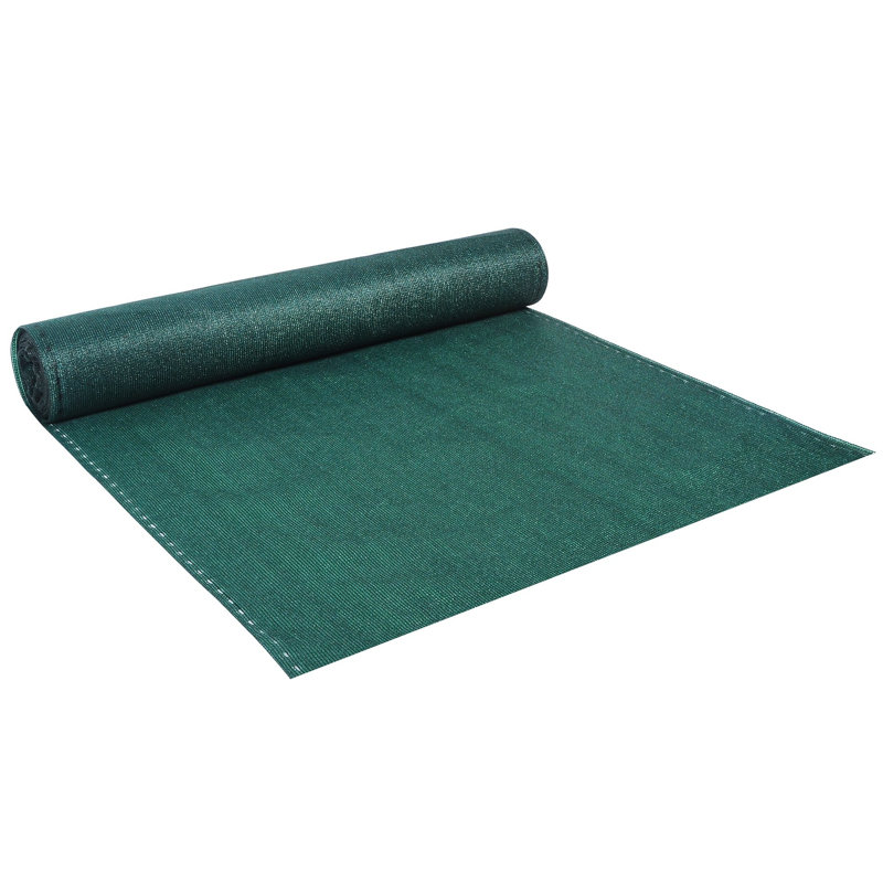 Uptal Vinyl Yard/Privacy Fence, Green, 150cm H x 3000cm W x 0.2cm D
