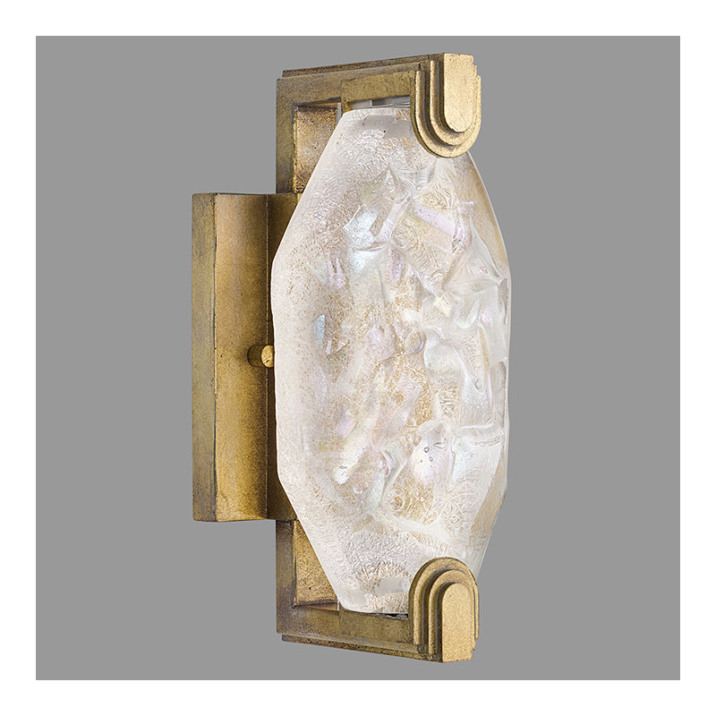 Allison Paladino Armed Sconce, Gold