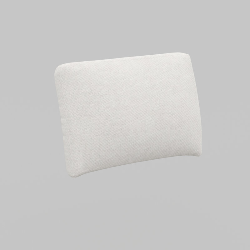 Single back pillow