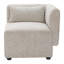 Chaises de coin modernes Chaises d'appoint rembourrées Design contemporain