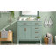Meuble-lavabo moderne 36 po avec lavabo en céramique, portes à fermeture douce, 4 tiroirs de rangement, conception élégante pour les petites salles de bain-1853169330