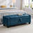 48" Ottoman Bench With Storage, Bench For Bedroom,Living Room,Hallway, Upholstered Tufted Faux Leather Pu Ottoman-119606814