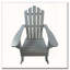 Chaise Adirondack inclinable en bois