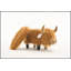 Repose-pieds avec rangement caché Highland Cow