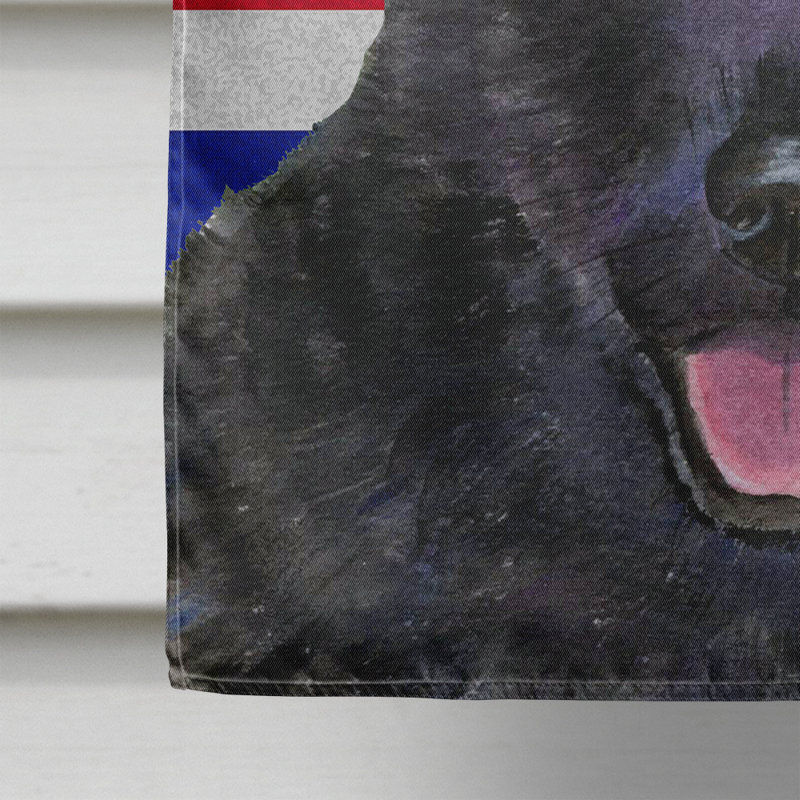 40 x 28 po en polyester britannique 2 faces english union jack drapeau maison, Kelpie australien