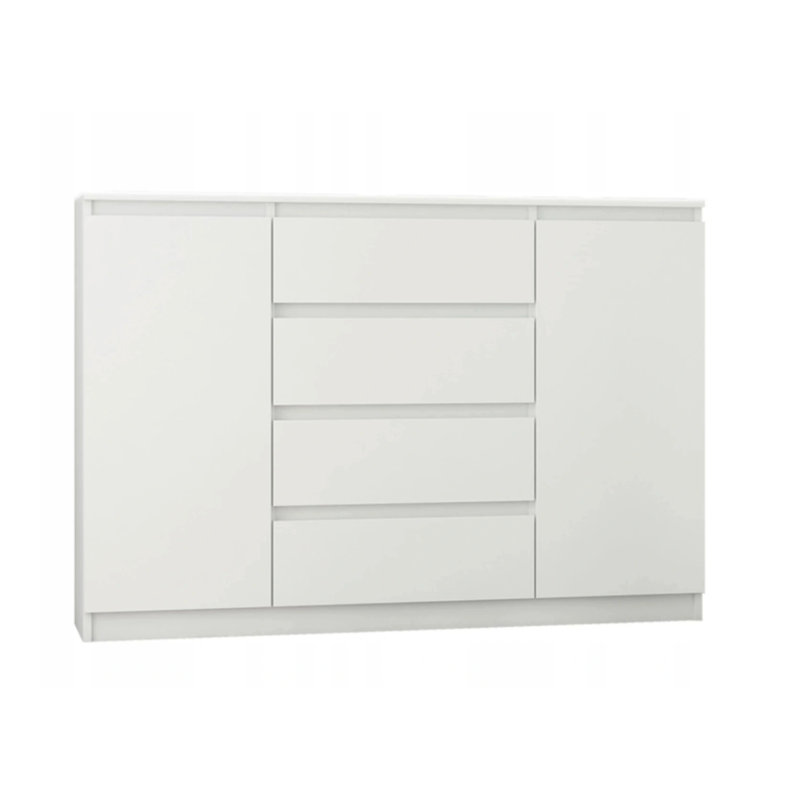 Douglasland 4 - Drawer Chest of Drawers, White