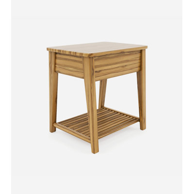 Table de chevet Palmera en teck