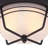 Nave Glass Flush Mount