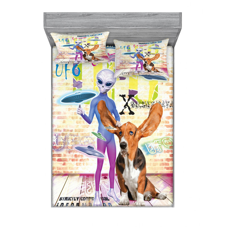 Microfiber Sheet Set, Queen Sheet Set with Pillowcase