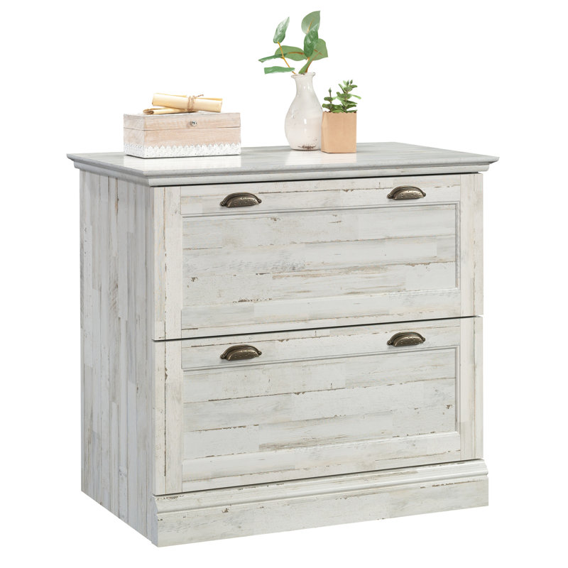 Classeur latéral en blanc pour les petits espaces - Glissières de tiroir pleine extension lisses, verrouillage, support polyvalent pour bureau à domicile ou imprimante, tiroirs spacieux pour dossiers de format lettre et légal, assemblage à verrou en T