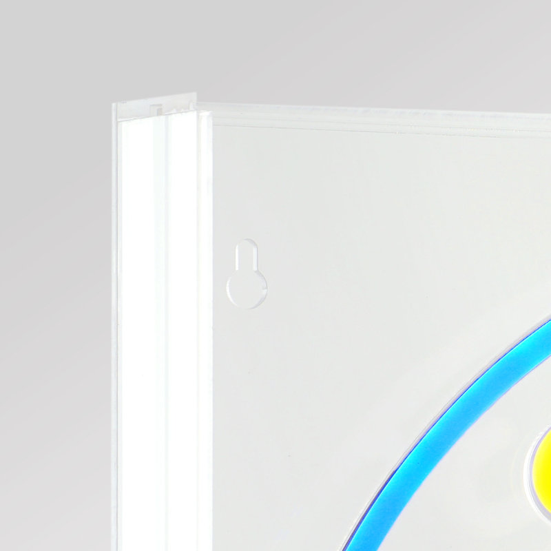 Chevrolet Super Service Blue and Yellow Acrylic LED Sign