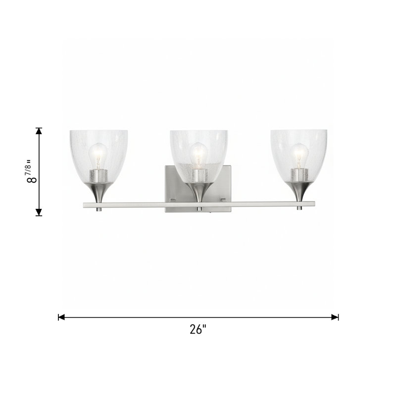 Toffino Vanity Light, Chrome, 3