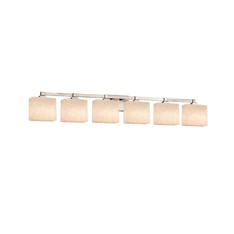 Ainka 6 - Light Dimmable Vanity Light, Polished Chrome