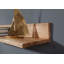 Frankfurt Oak Solid Wood Floating Shelf-47415348