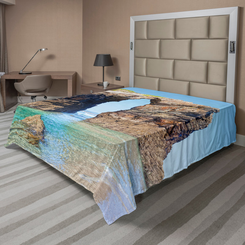 Drap-housse Ambesonne, Drap plat pour très grand lit californien
