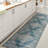 Regis Bohemian Medallion Machine-Washable Teal/Cream Rug-1959721770