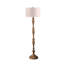 Lampe sur pied en polyrésine effet bois 61,5 po