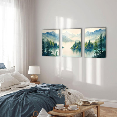 3 Piece Wrapped Canvas Print