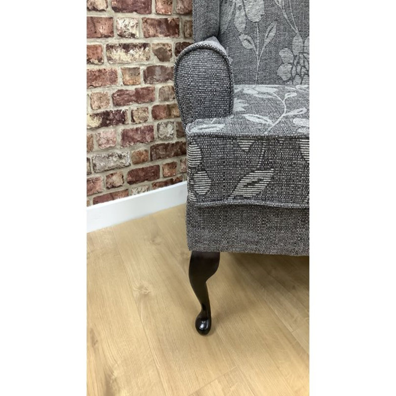 Kensley Upholstered Armchair, Grey