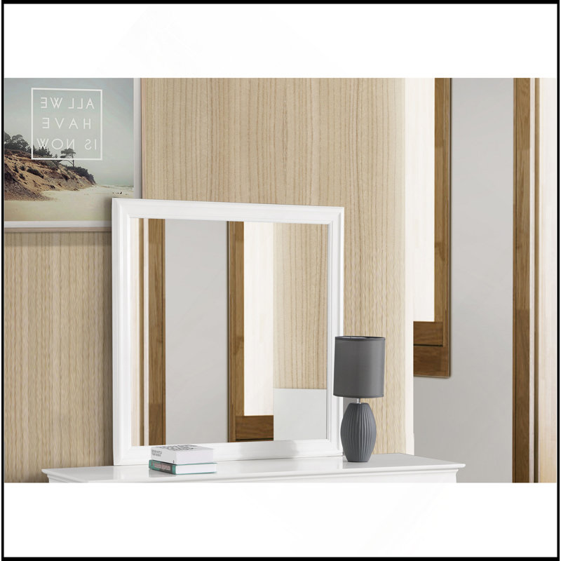 Miroir Louis Phillipe G3160-M, Blanc